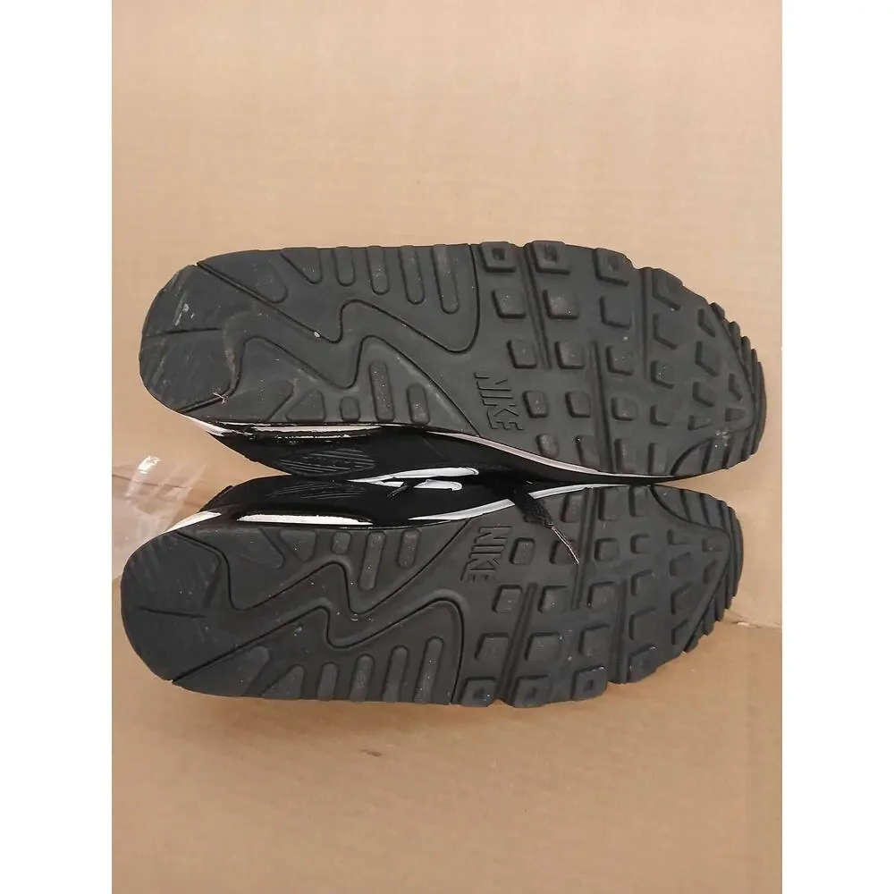 USED Nike Air Max 90, Men's Running Shoes, Iron Grey/White/Black-SZ 12